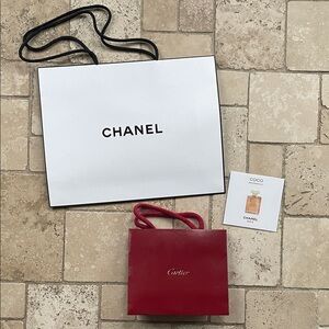 Chanel Cartier Gift Bags Chanel Coco Mademoiselle Sample
